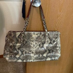 Kate Spade snakeskin bag